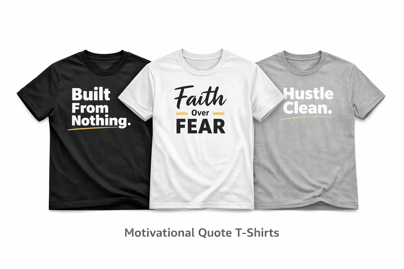 Motivational Quote T-Shirt – Everyday Confidence Wear